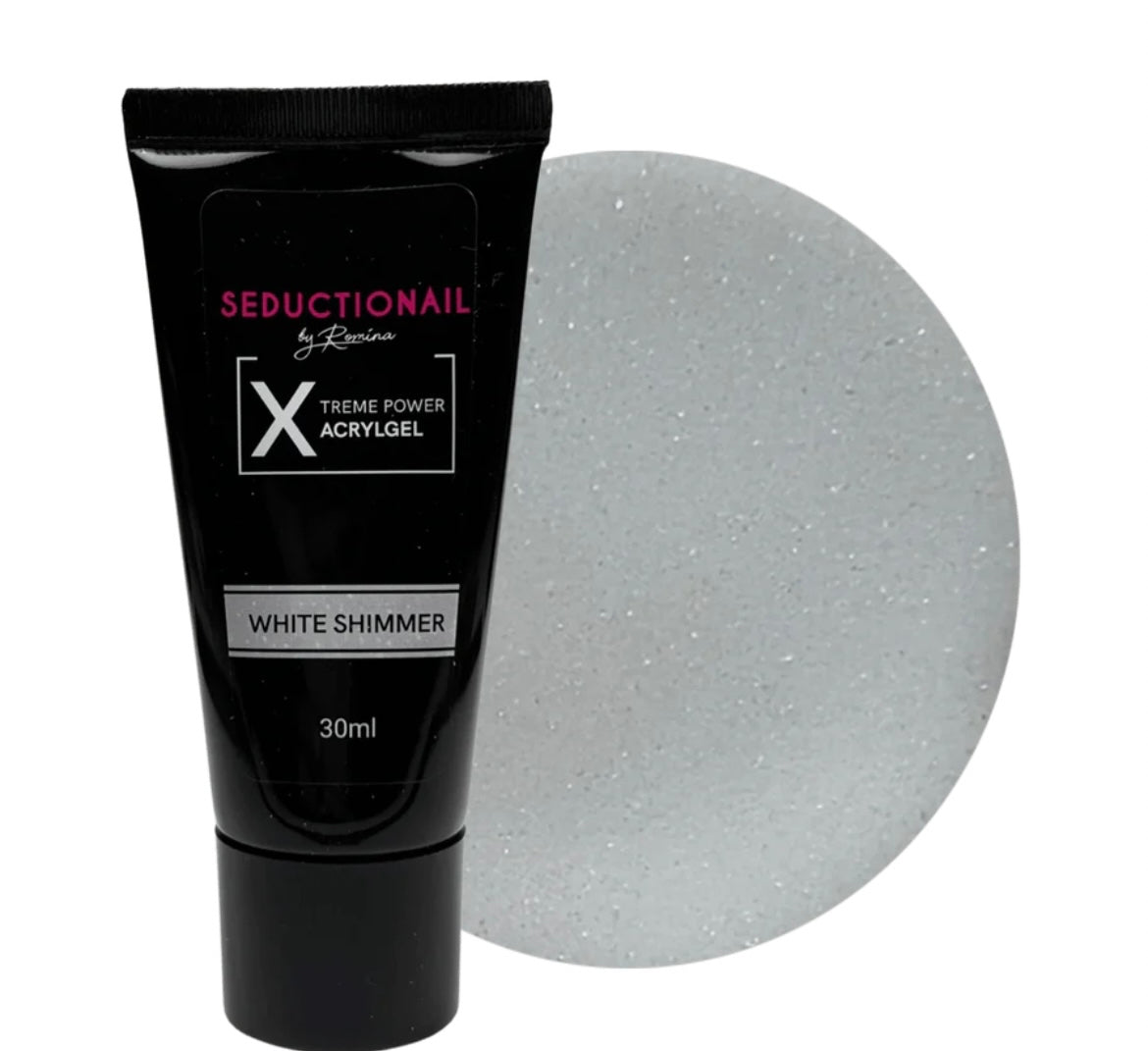 Xtreme Power Acrylgel White Shimmer