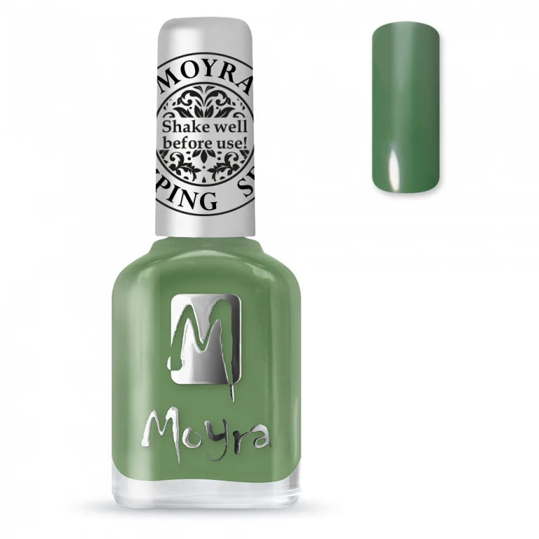 Moyra Stamping Nail Polish Dark Green