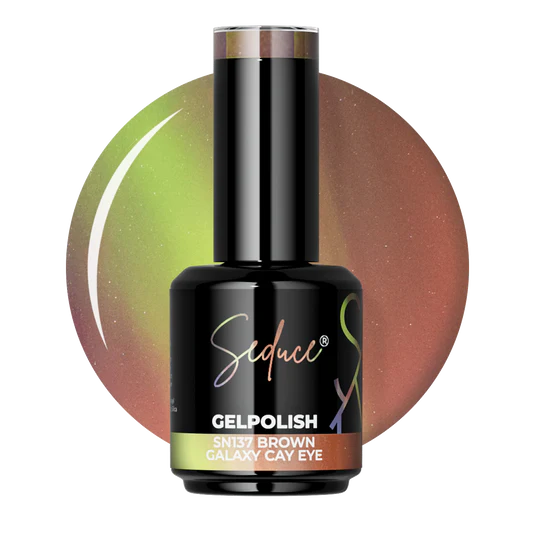 Seduce® Gelpolish | SN137 | 8D Brown Galaxy Cat Eye