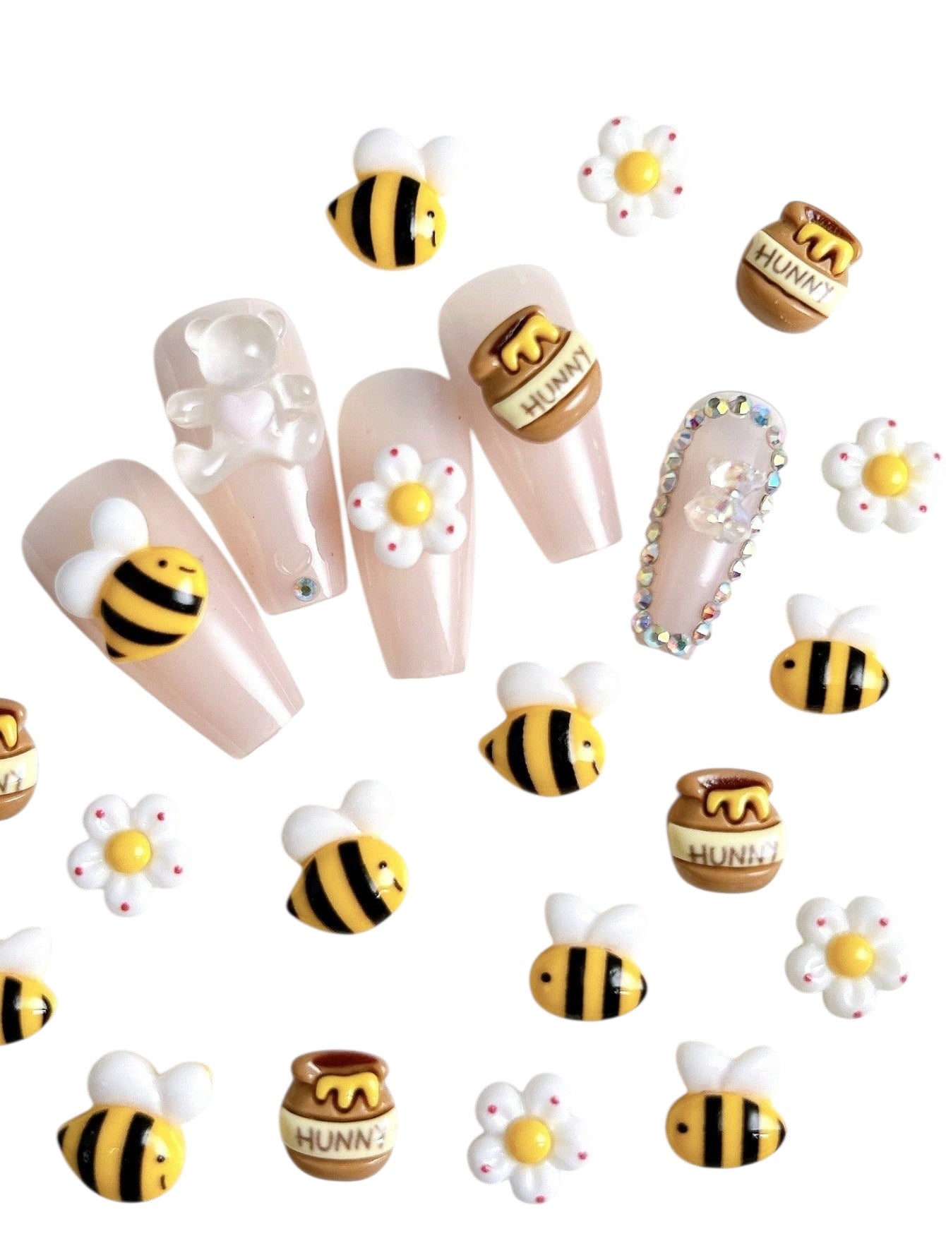 LACCA® Charms | Honey and Bees 10st.