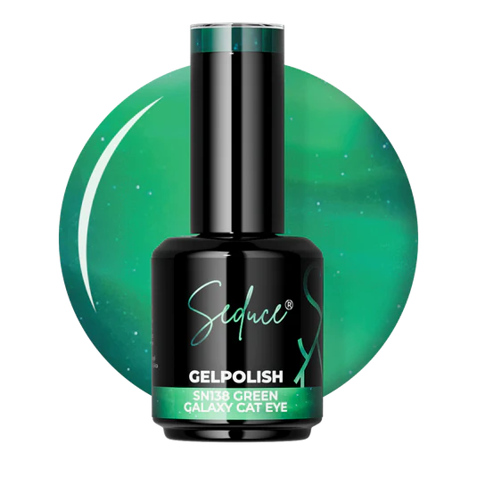 Seduce® Gelpolish | SN138 | 8D Green Galaxy Cat Eye