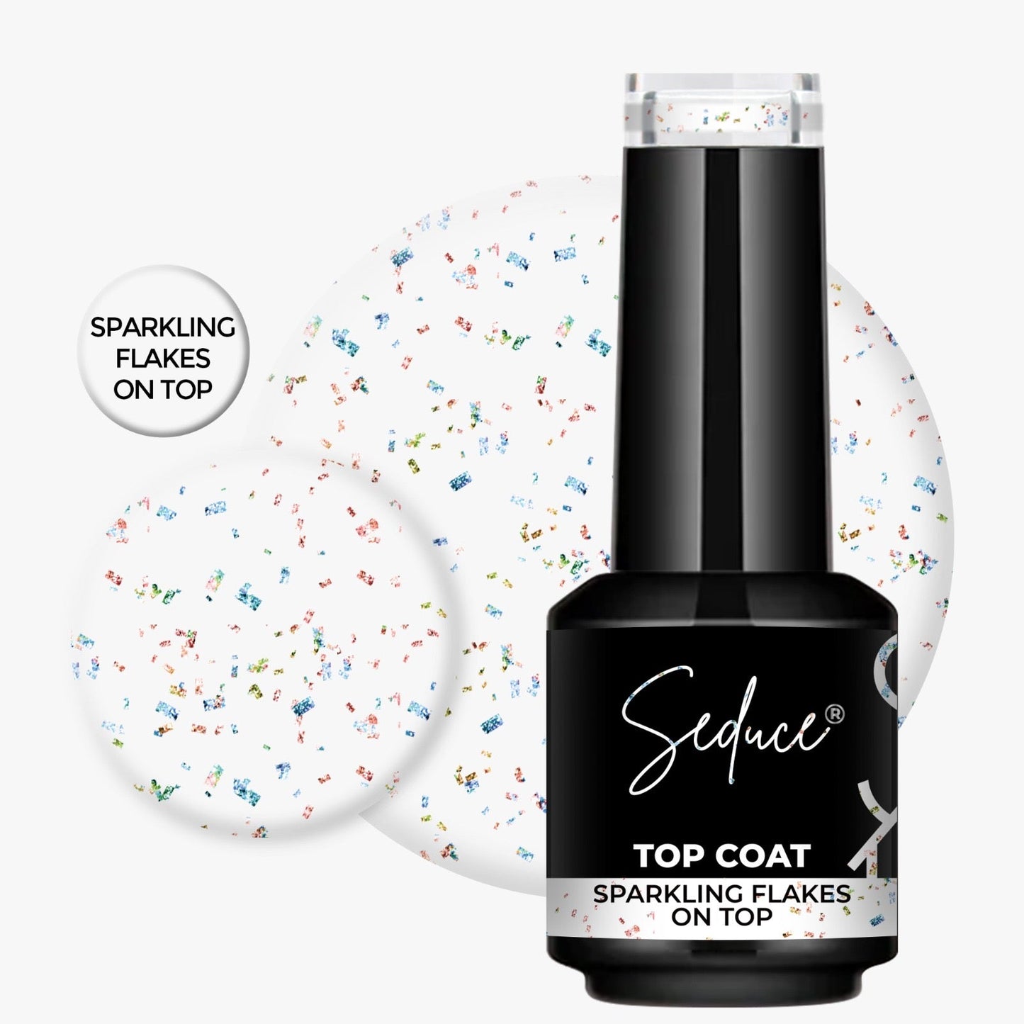 Seduce® Topcoat | Sparkling Flakes