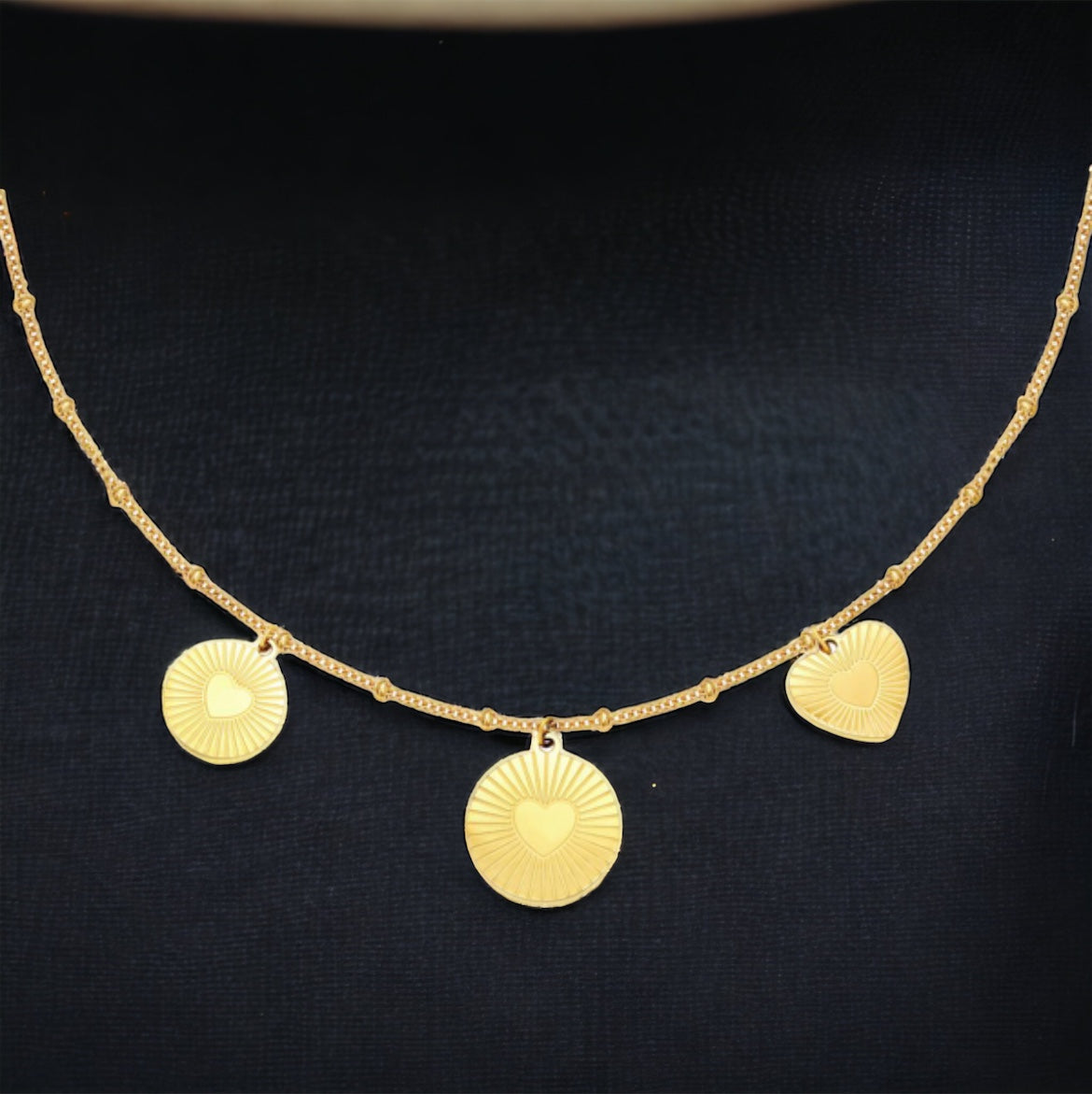 Ketting Locked in Love - Goud