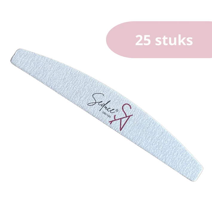 Seduce® Nagelvijl | 100/180 | Halfmoon | 25st