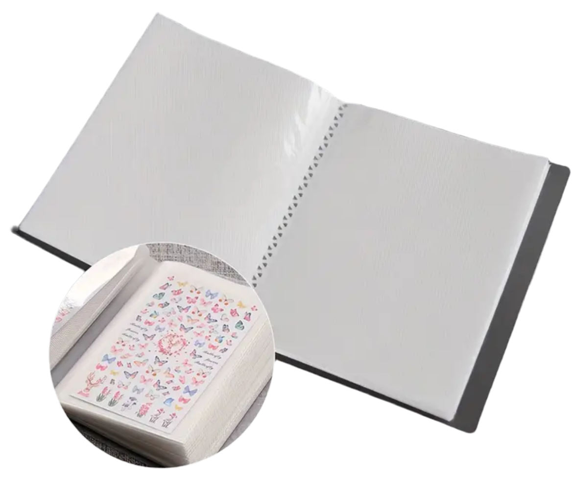 LACCA® Nagelstickers Organizer | Tot 40 vellen