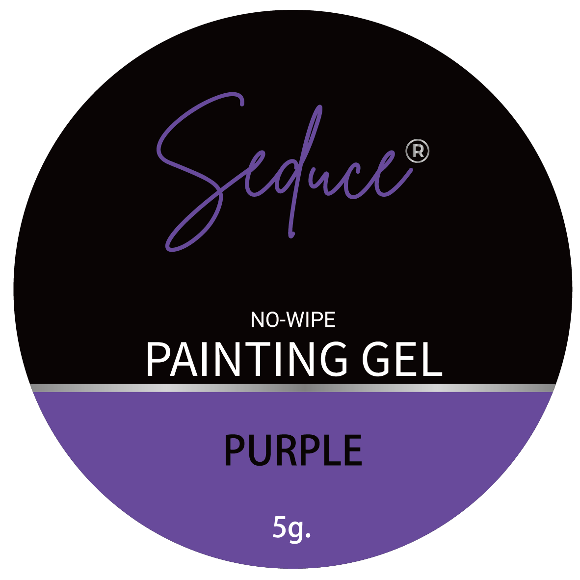 Seduce®Painting gel | PURPLE | No-wipe