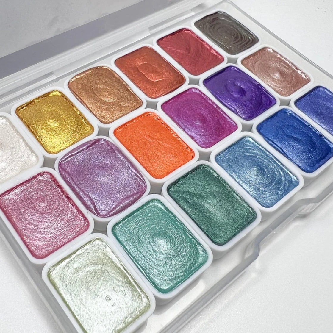 Watercolors Metallic
