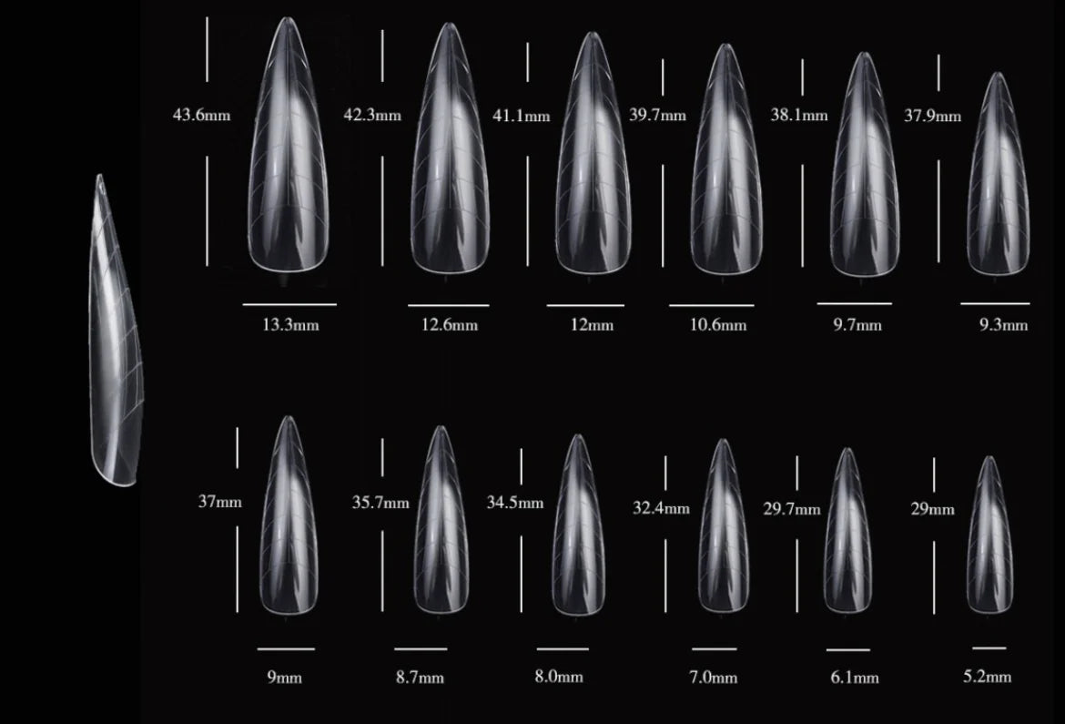 Seduce® Dual Forms | Salon Almond | in Tipbox | 120st