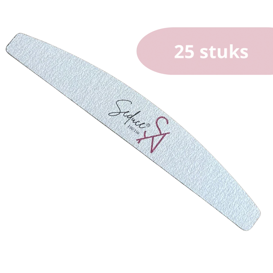 Seduce® Nagelvijl | 150/150 | Halfmoon | 25st