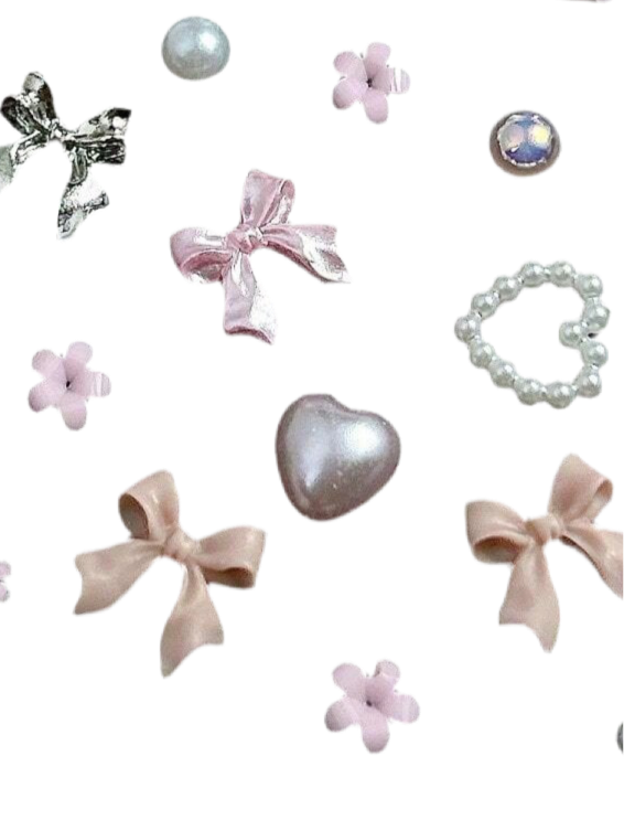 LACCA® Charms | Bows and Pearls 25st.