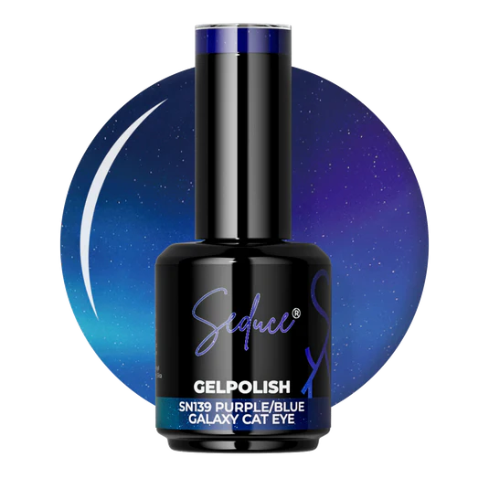 Seduce® Gelpolish | SN139 | 8D Purple/Blue Galaxy Cat Eye