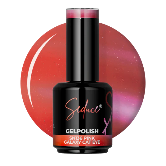 Seduce® Gelpolish | SN136 | 8D Pink Galaxy Cat Eye