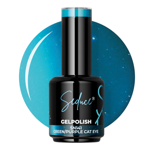 Seduce® Gelpolish | SN141 | 5D Green/Purple Cat Eye