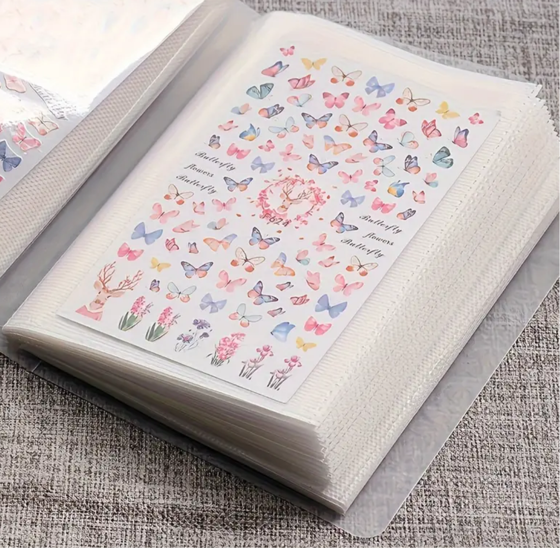 LACCA® Nagelstickers Organizer | Tot 40 vellen