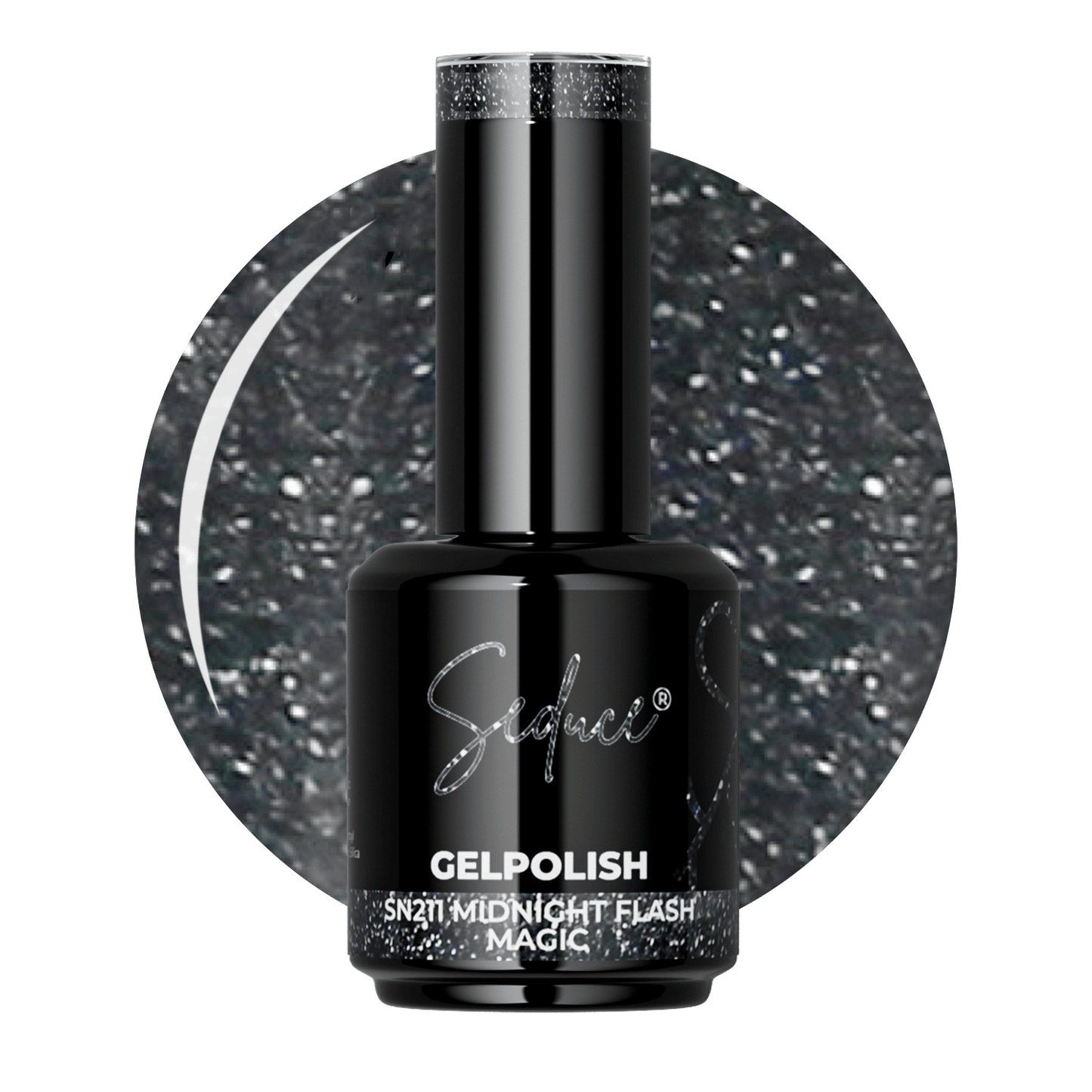 Seduce® Gelpolish | SN211 | Midnight flash magic