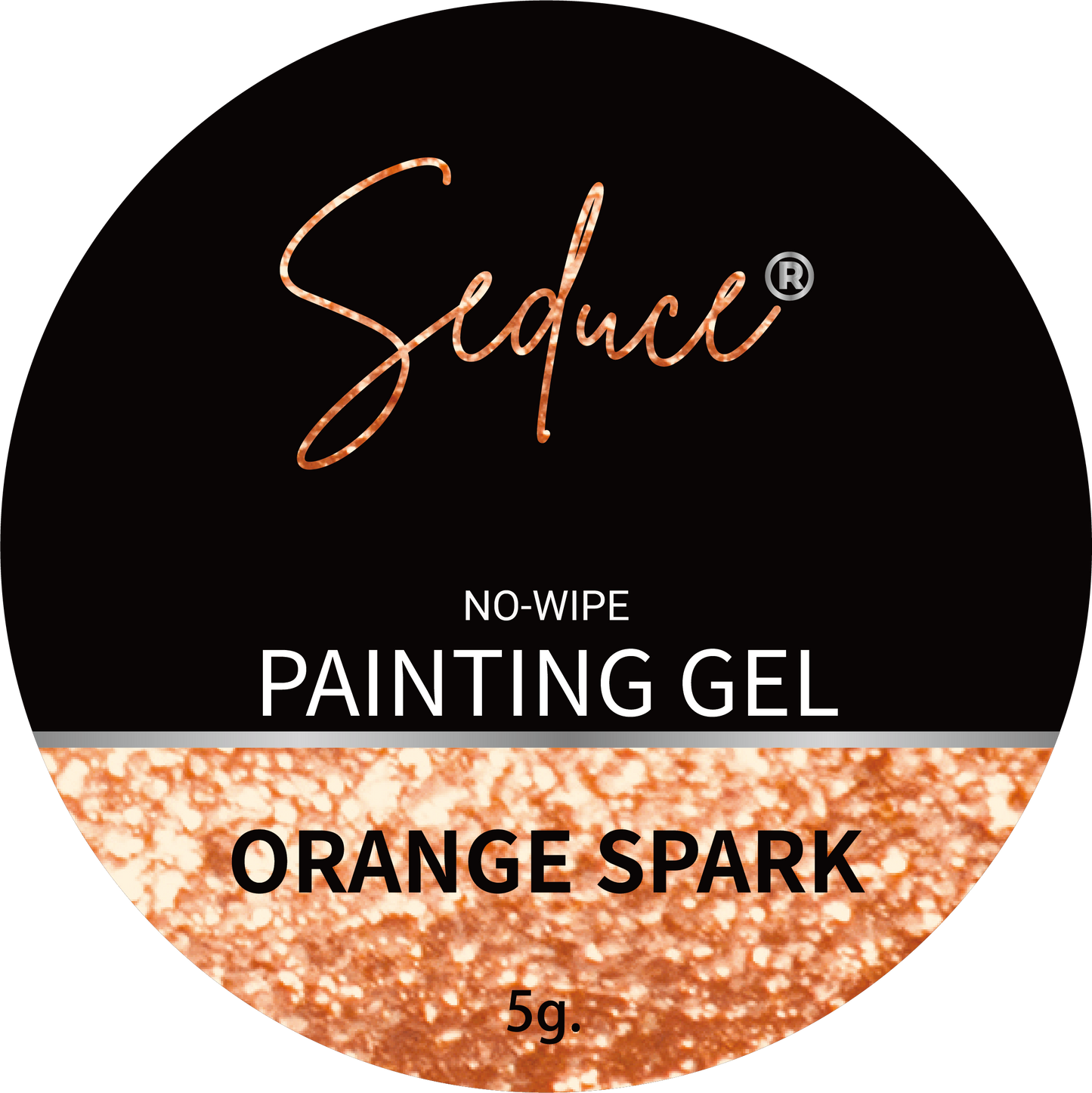 Seduce® Painting gel ORANGE SPARK HEMA TPO VRIJ