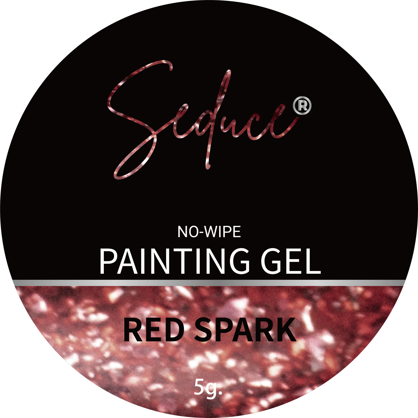Seduce® Painting gel RED SPARK HEMA TPO VRIJ