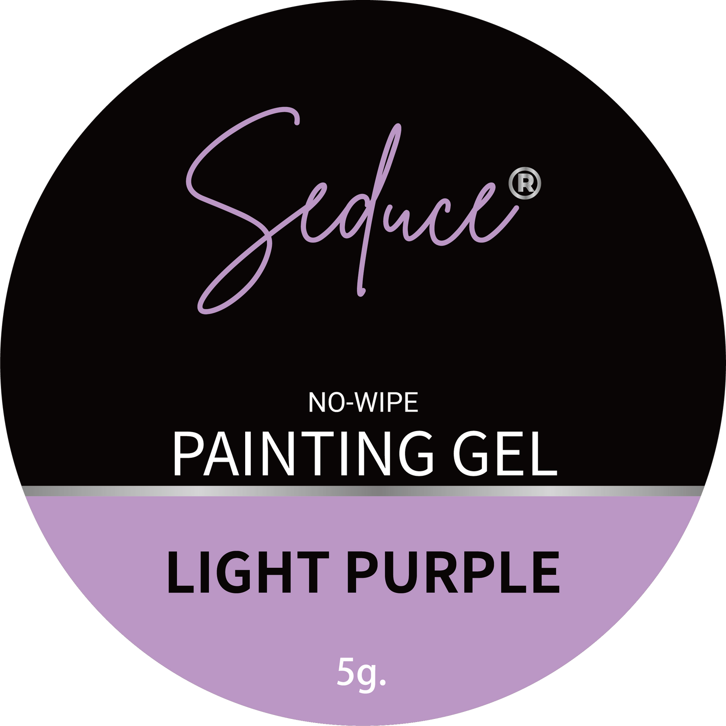 Seduce®Painting gel LIGHT PURPLE HEMA TPO VRIJ