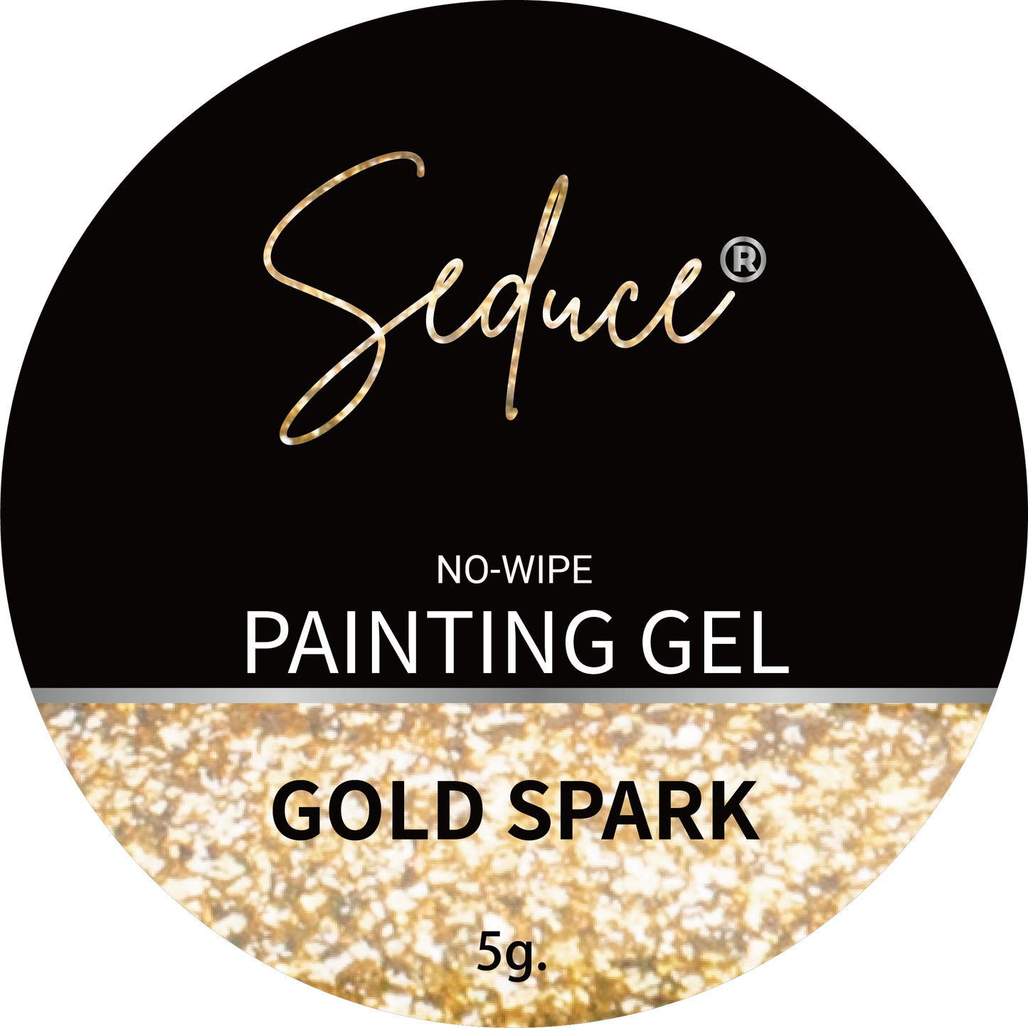 Seduce® Painting gel GOLD SPARK HEMA TPO VRIJ