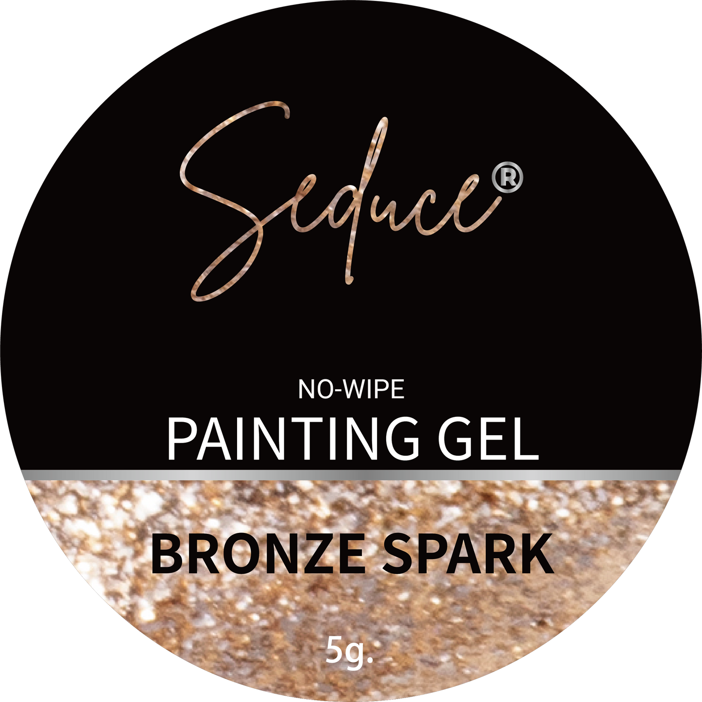 Seduce® Painting gel BRONZE SPARK HEMA TPO VRIJ