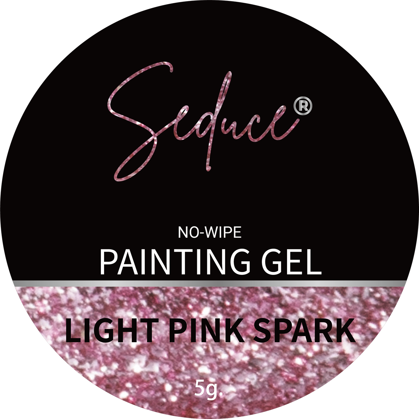Seduce® Painting gel LIGHT PINK SPARK HEMA TPO VRIJ