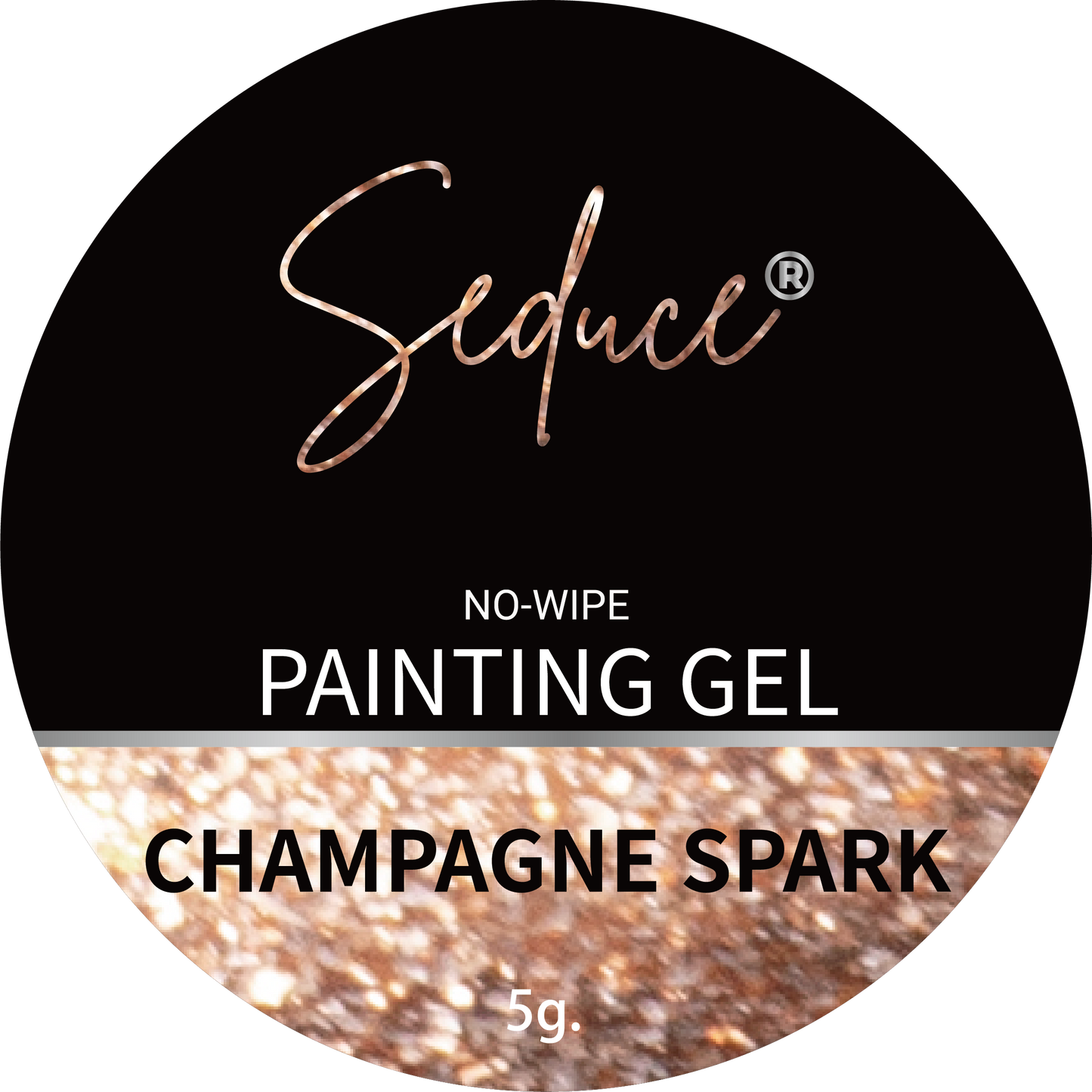 Seduce® Painting gel CHAMPAGNE SPARK HEMA TPO VRIJ