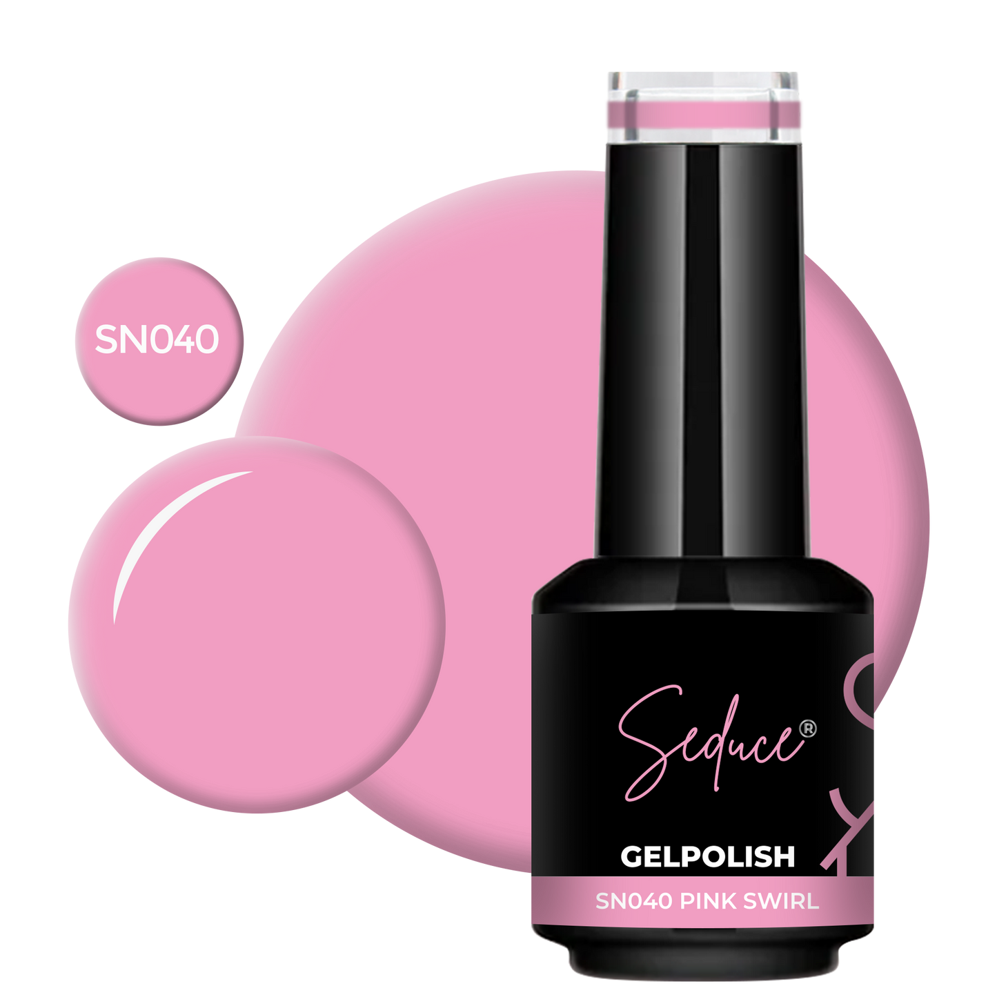 Seduce® Gelpolish | SN040 | Pink Swirl