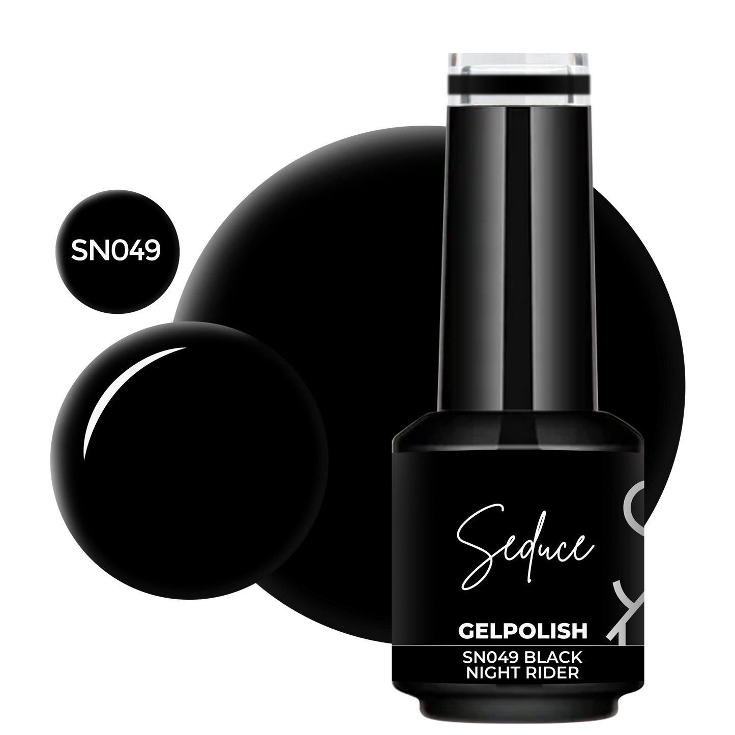 Seduce® Gelpolish | SN049 | Black Night Rider
