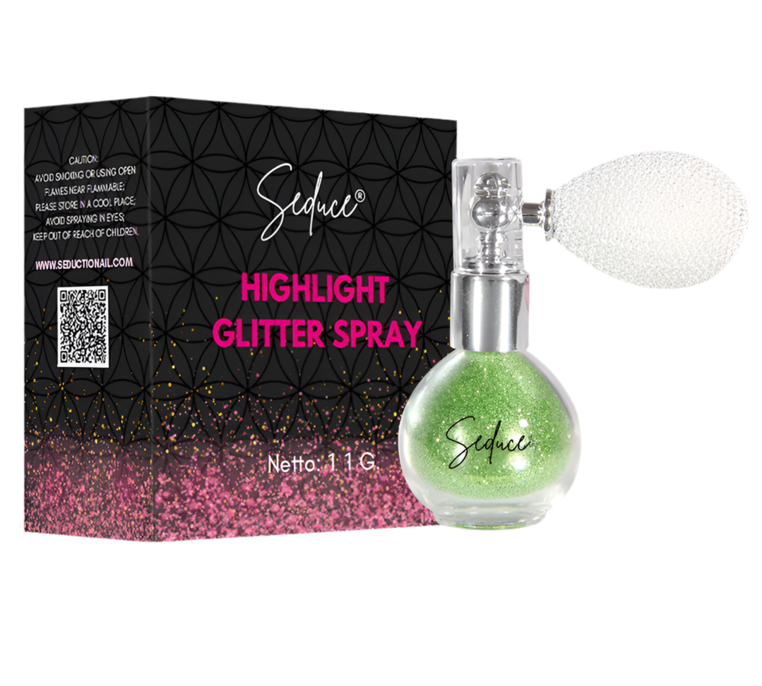 Glitter Highlight Spray - Light Green