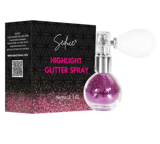 Glitter Highlight Spray - Purple