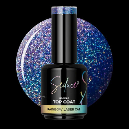 SN Rainbow laser cat eye top coat | HEMA Free