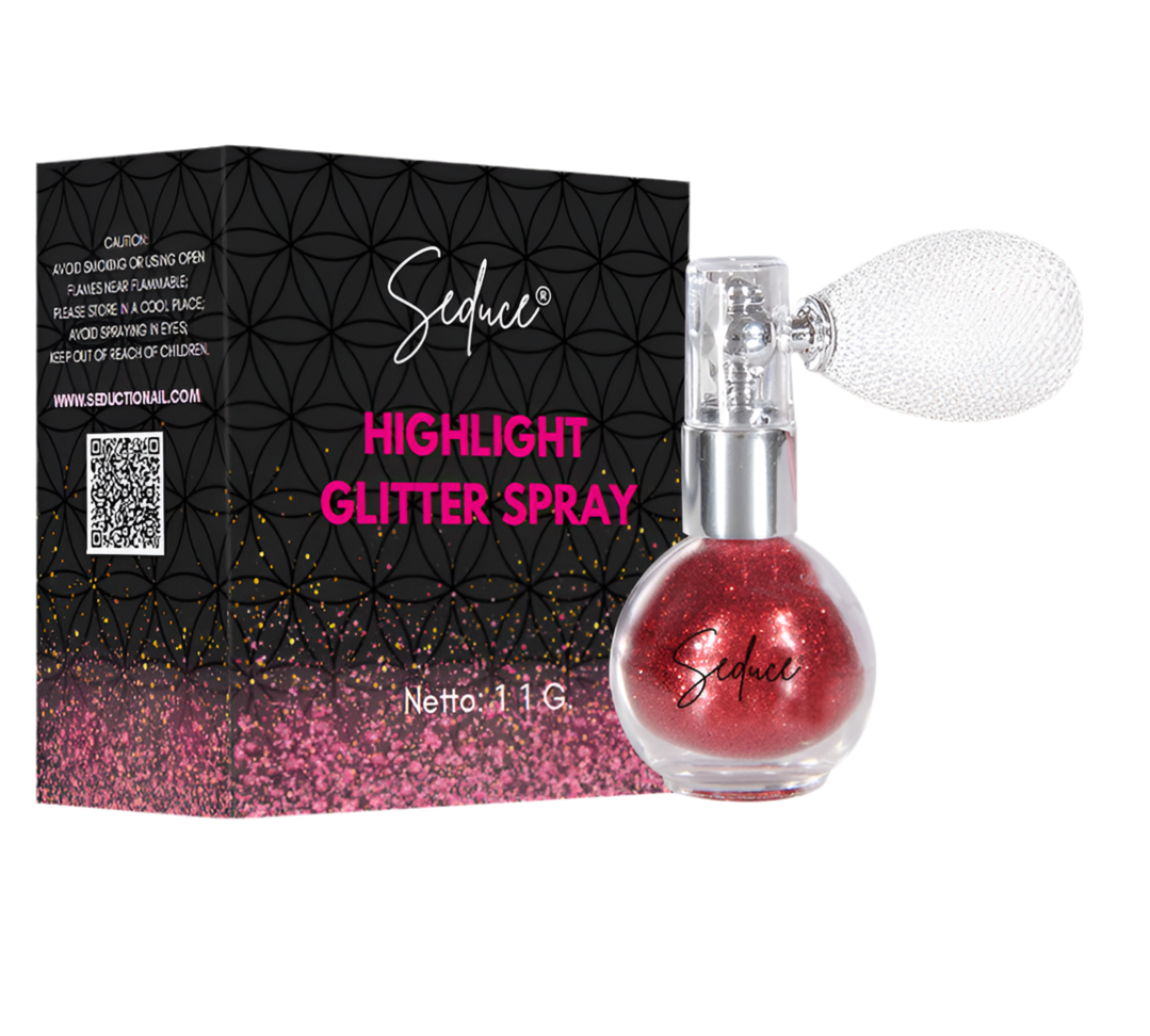 Glitter Highlight Spray - Red