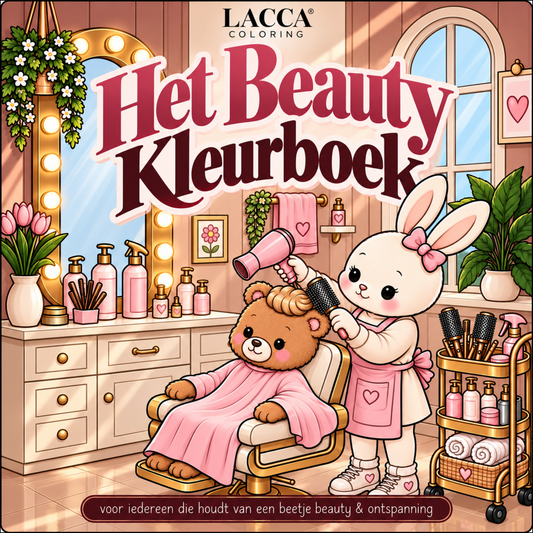 LACCA® Coloring | Het Beauty Kleurboek | PRE ORDER