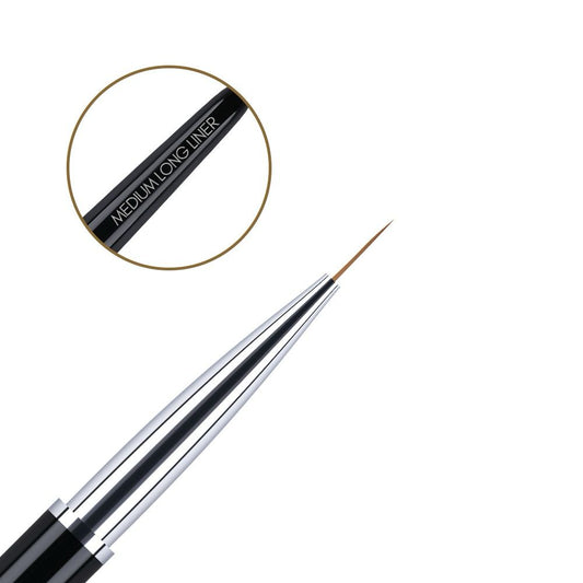 Medium Long Liner Nail Art Penseel