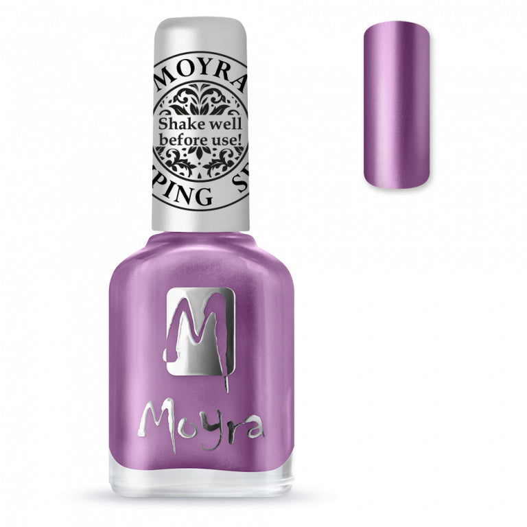 Moyra Stamping Nail Polish Chrome Purple