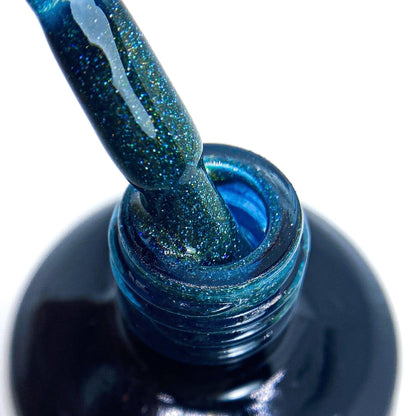 SN132 Blue/green sparkling cat eye - Seductionail