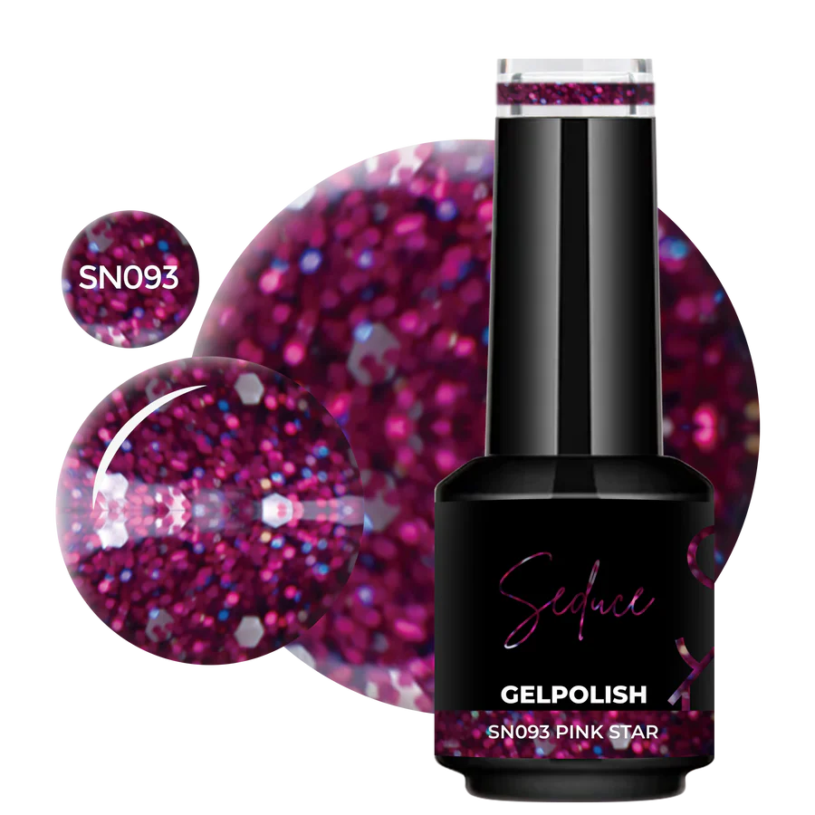 SN093 Pink Star - HEMA Free 