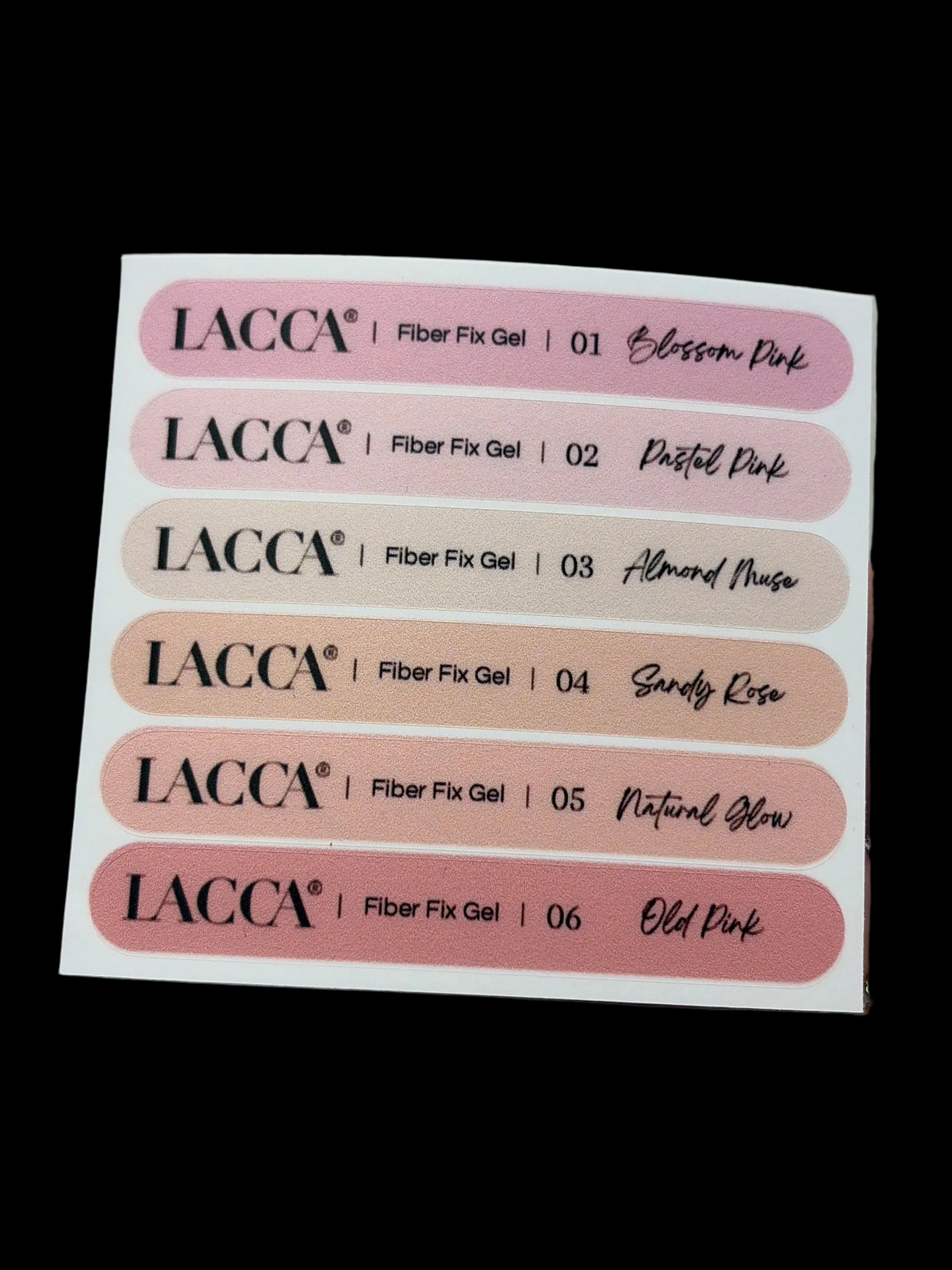 LACCA® Fiber Fix Gel | Stickers Colorpop