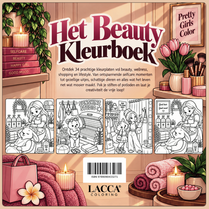 LACCA® Coloring | Het Beauty Kleurboek | PRE ORDER
