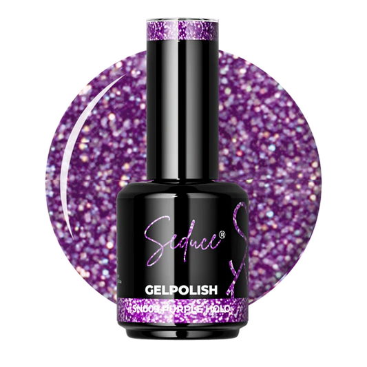 SN009 Purple Holo | HEMA free