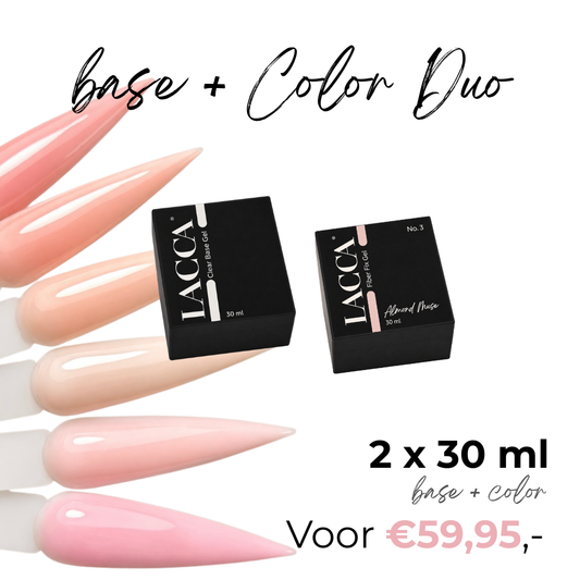 LACCA® Fiber Fix Gel - Base + Color Duo