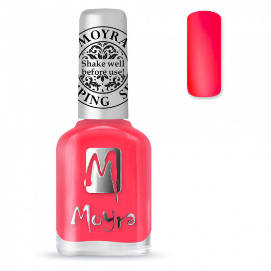 Moyra Stamping Nail Polish Neon Pink