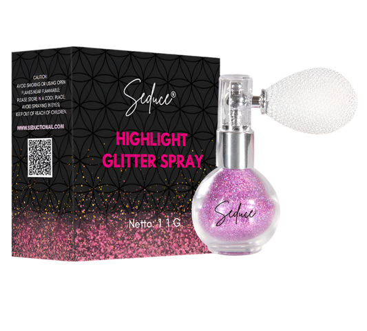 Glitter Highlight Spray - Holographic Light Purple