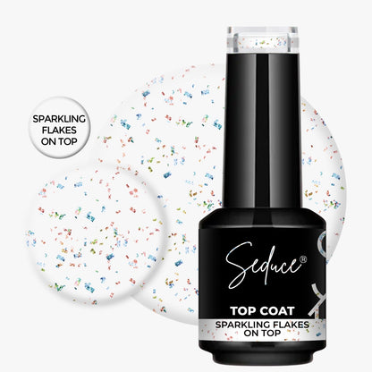 SN Sparkling flakes on top coat | HEMA Free