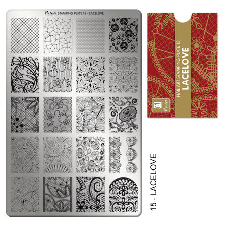 Moyra Stamping Plate 15 Lacelove