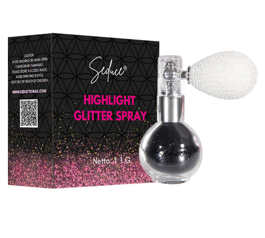 Glitter Highlight Spray - Black