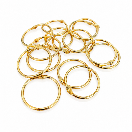 LACCA® Gouden Staaltjes Ring (2 st.)