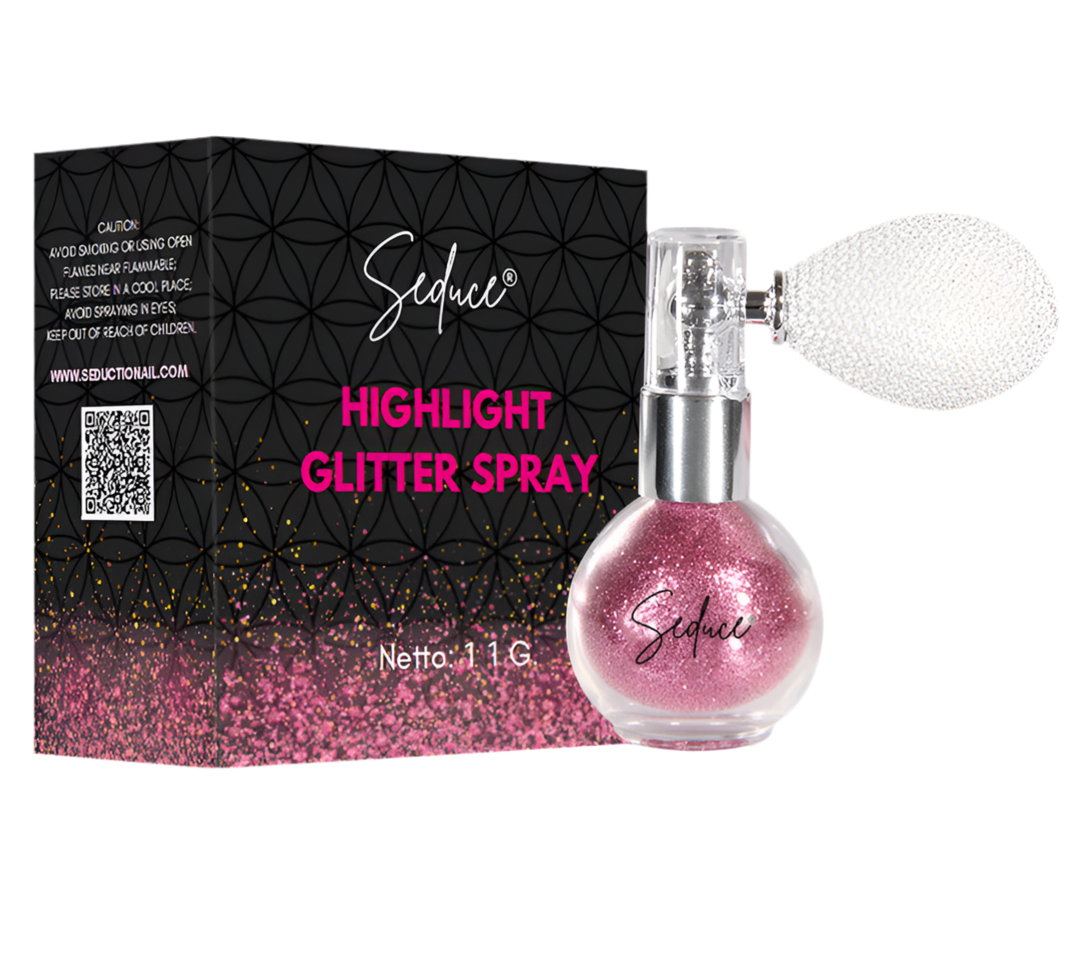 Glitter Highlight Spray - Pink