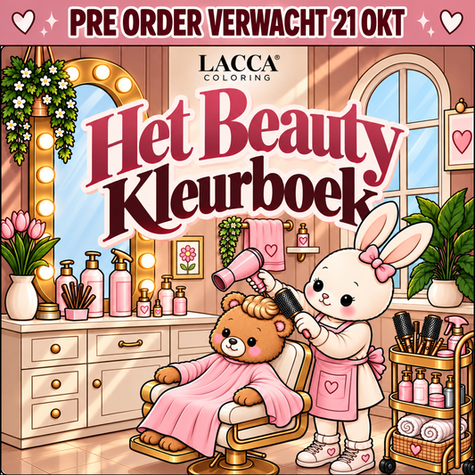 PRE ORDER | LACCA® Coloring | Het Beauty Kleurboek