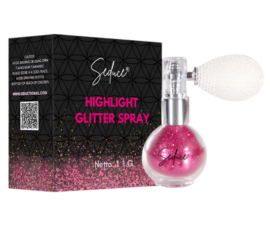 Glitter Highlight Spray - Fuchsia